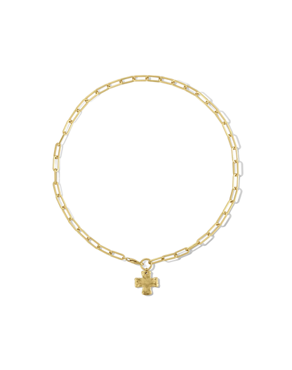 Chunky Cross Chain Necklace